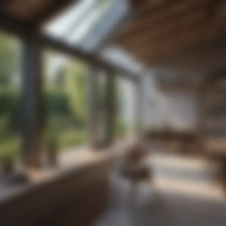 Blueprints and plans for an annexe construction project