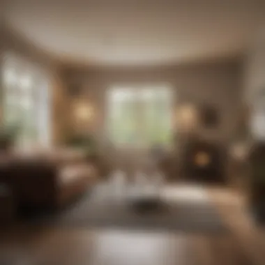 Cozy Annexe Interior Interior of a cozy annexe with multifunctional spaces