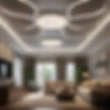 Contemporary ceiling designs showcasing sleek finishes and modern aesthetics Modern home ceiling alternatives