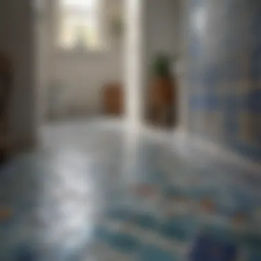 Care Techniques for Longevity of Painted Tiles Maintaining painted bathroom floor tiles