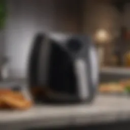 Showcasing the sleek design of the Power XL Vortex Air Fryer