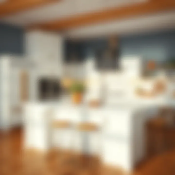 Contemporary Material Choices for Kitchen Islands Contemporary color scheme and material choices for kitchen islands