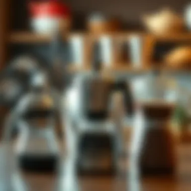 Variety of coffee pots showcasing different styles