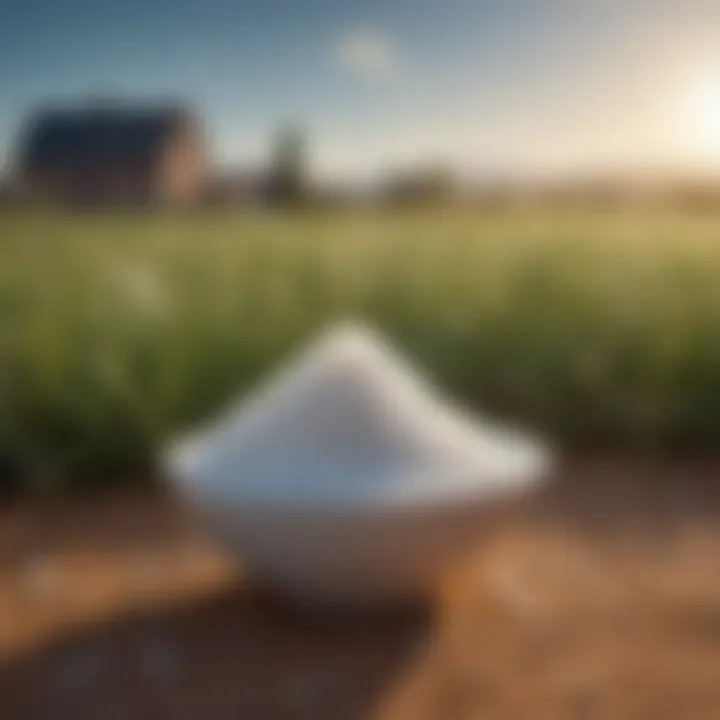 Infographic illustrating the chemical properties of salt as a herbicide
