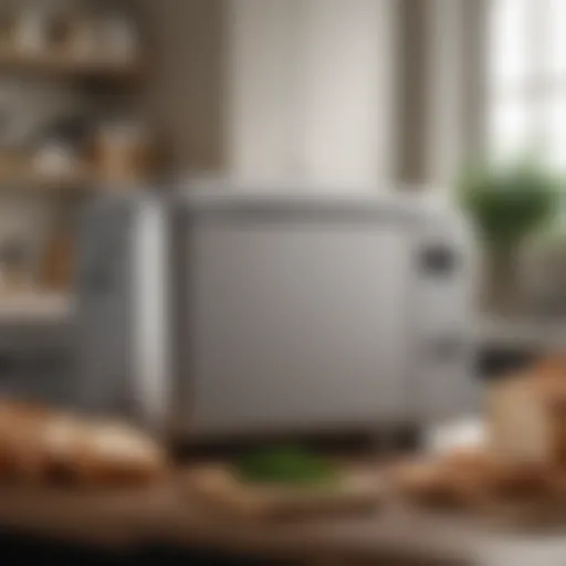 Elegant Zojirushi bread machine showcasing sleek design