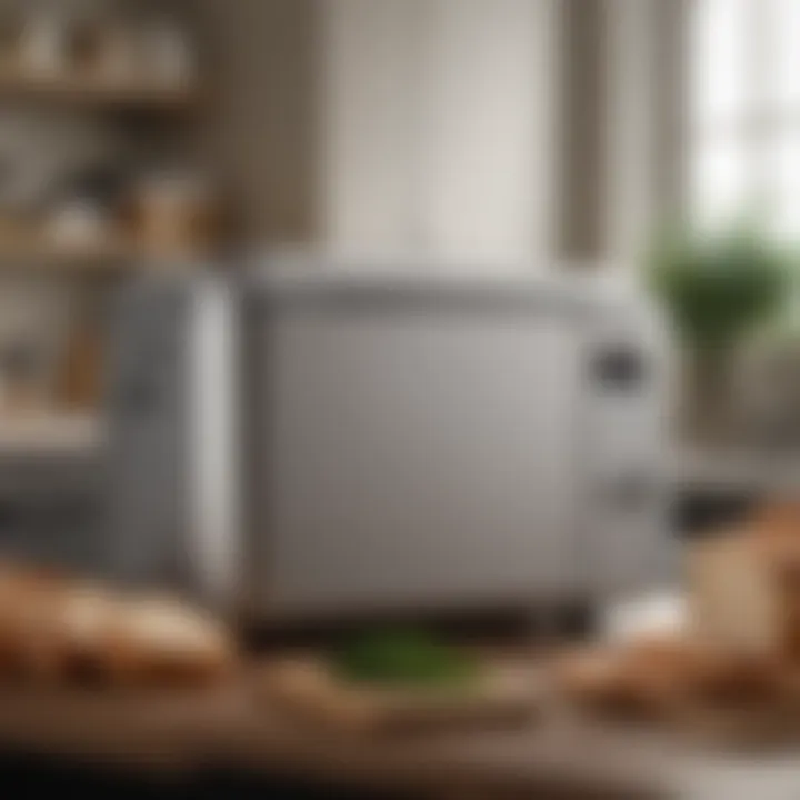 Elegant Zojirushi bread machine showcasing sleek design