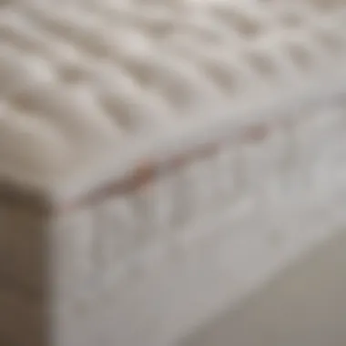 Diagram illustrating spinal alignment on a firm mattress