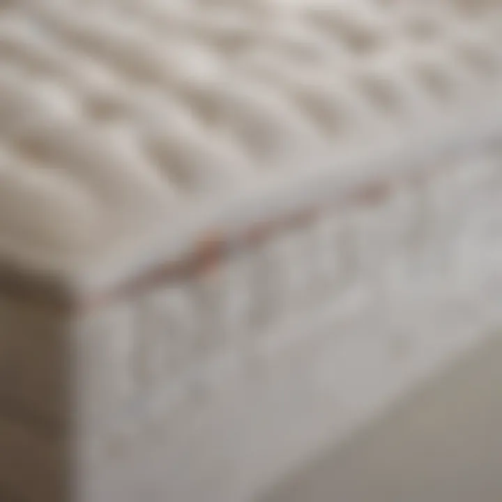 Diagram illustrating spinal alignment on a firm mattress