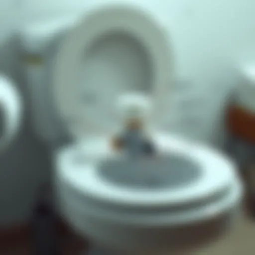 Diagram of toilet fill valve components