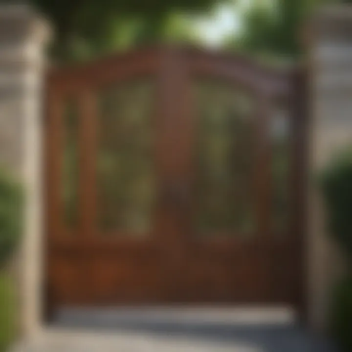 Design principles for a wood gate