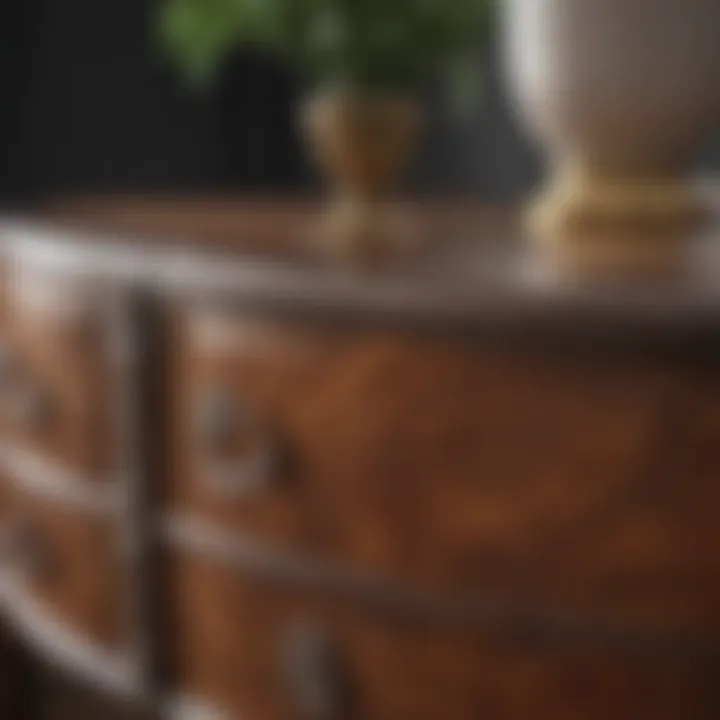 Close-up of premium materials used in luxury furniture