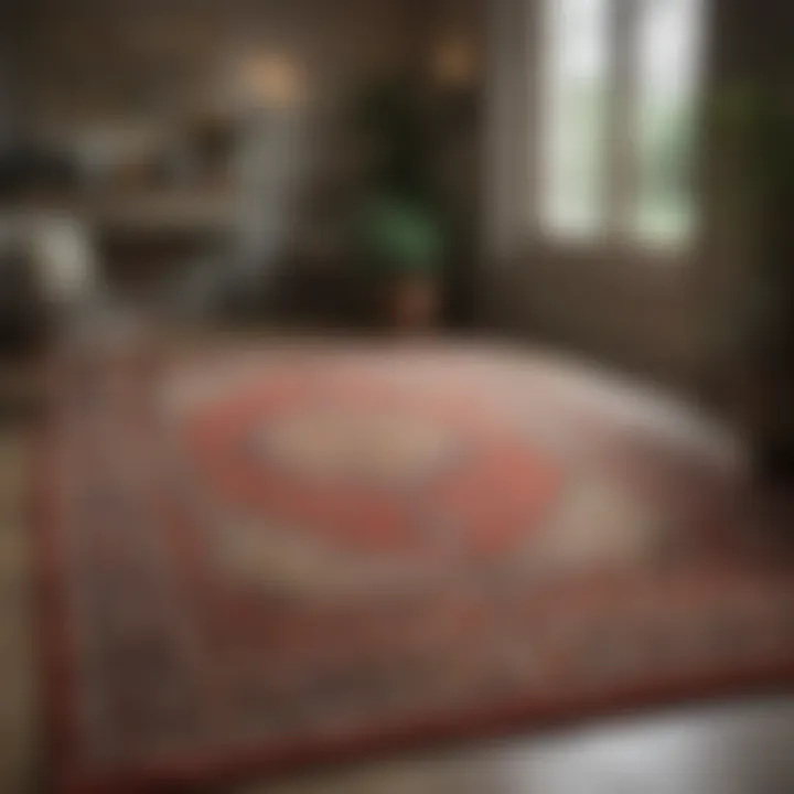 Visual guide to rug dimensions for dining spaces