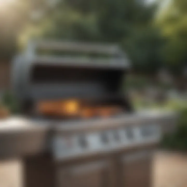 A well-maintained propane grill highlighting care and upkeep tips