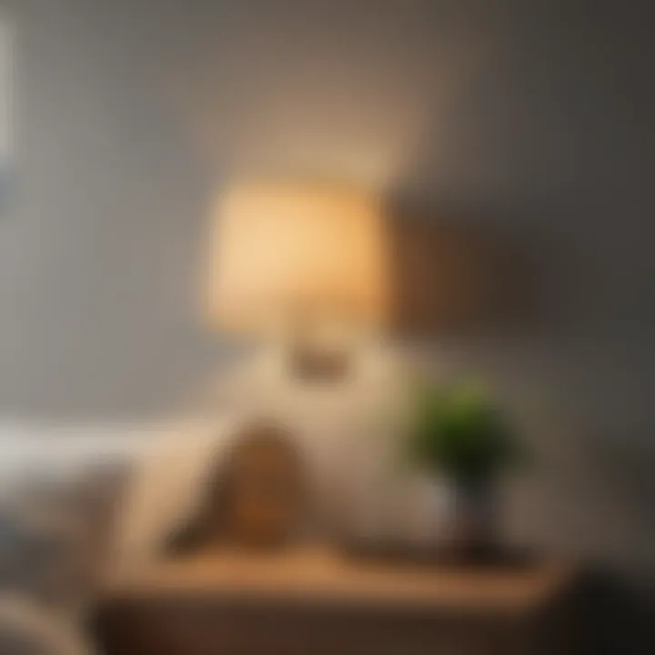 Stylish bedside wall lights enhancing bedroom aesthetics
