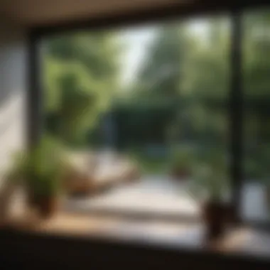 Seamless indoor-outdoor connection through windows