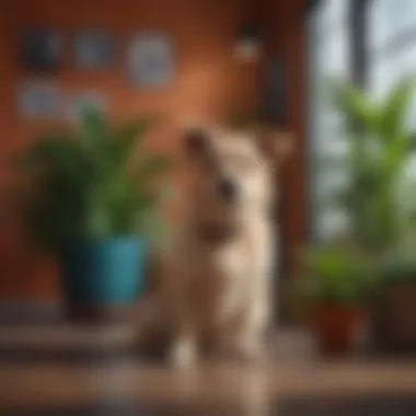 Guide showcasing pet-friendly plants in vibrant colors