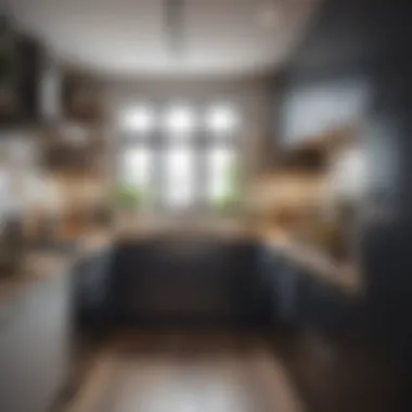 Stylish Small Galley Kitchen Stylish small galley kitchen featuring modern appliances and clever storage solutions
