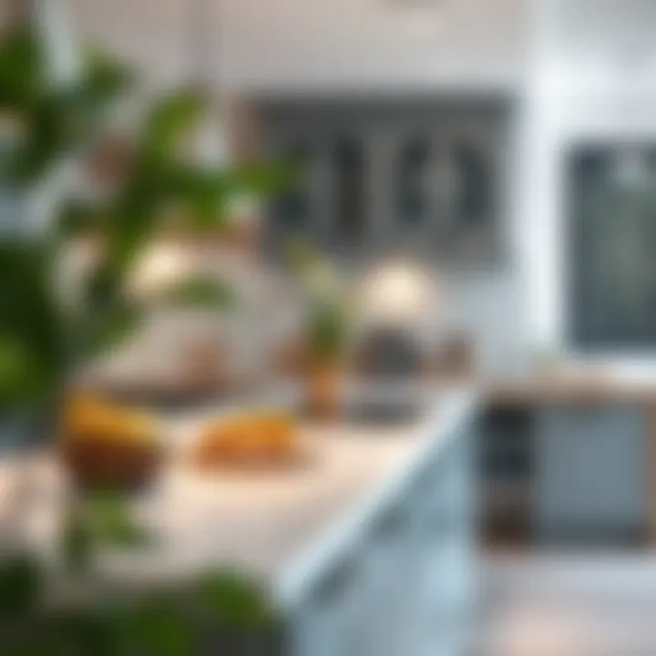 Ergonomically Designed Kitchen Counter for Optimal Workflow Ergonomically designed kitchen counter for optimal workflow