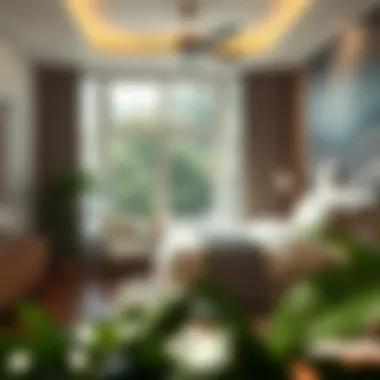 Blending Work and Rest: A Harmonious Space A harmonious bedroom-office hybrid space