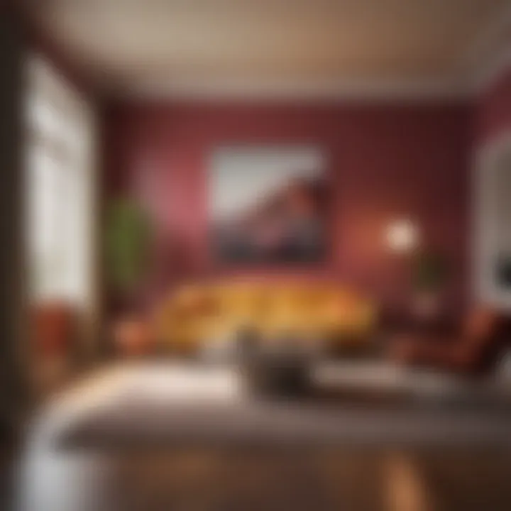 An infographic illustrating colour theory basics for interior design