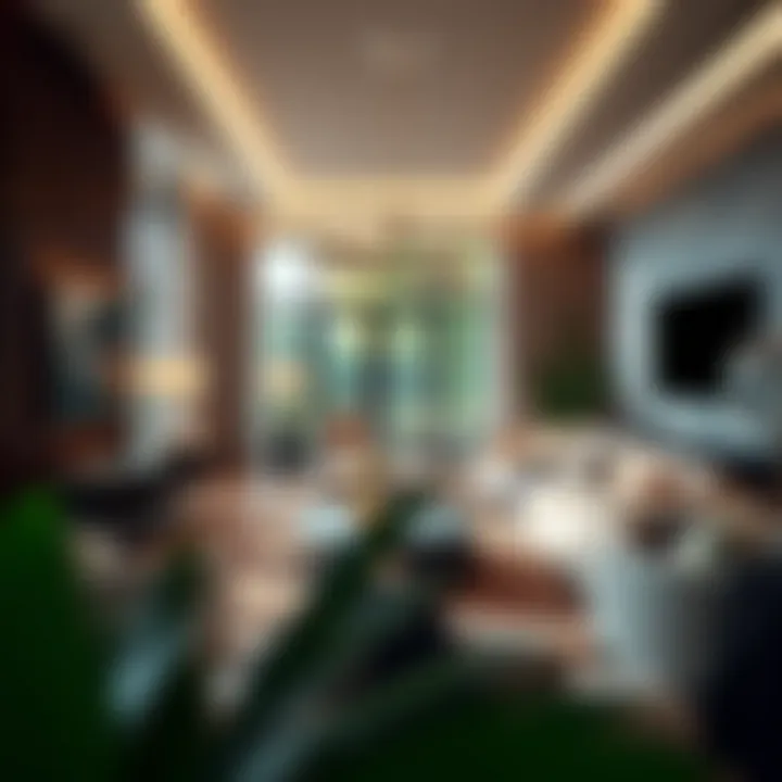 Living room designed by Jake Arnold showcasing modern elegance