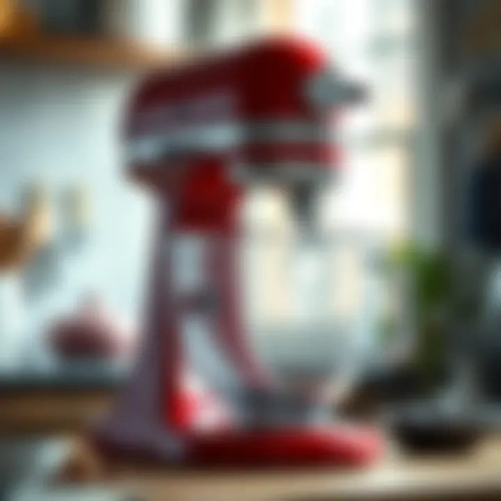 Innovative technology features highlighted in the KitchenAid Mixer