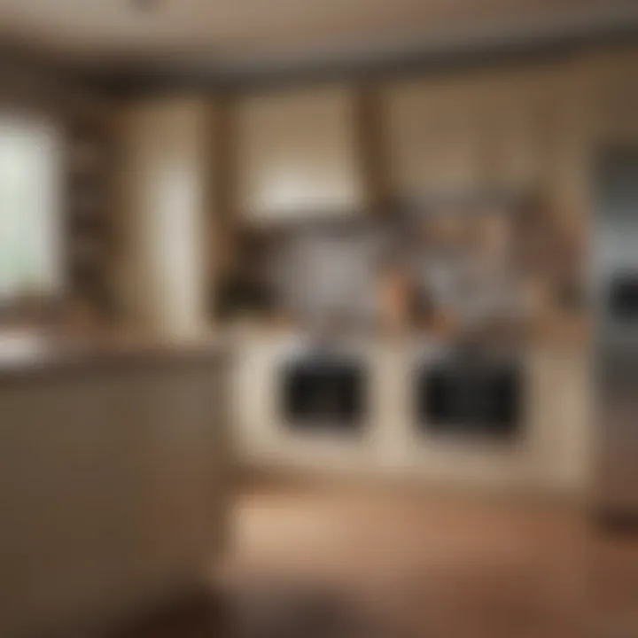 Functional Kraftmaid cabinets highlighting kitchen organization