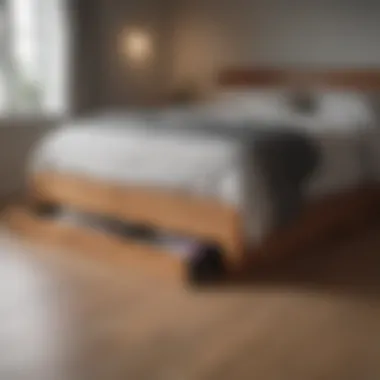 Efficient Under-Bed Solutions Under-bed storage options for a clutter-free bedroom