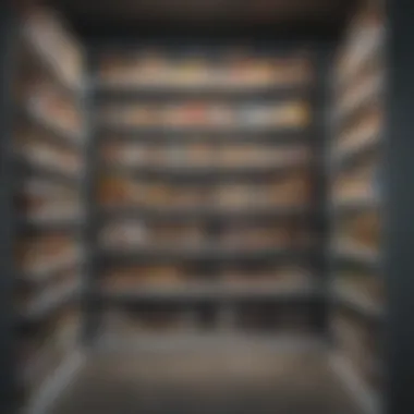 Efficient Use of Space Efficient use of pantry space with containers