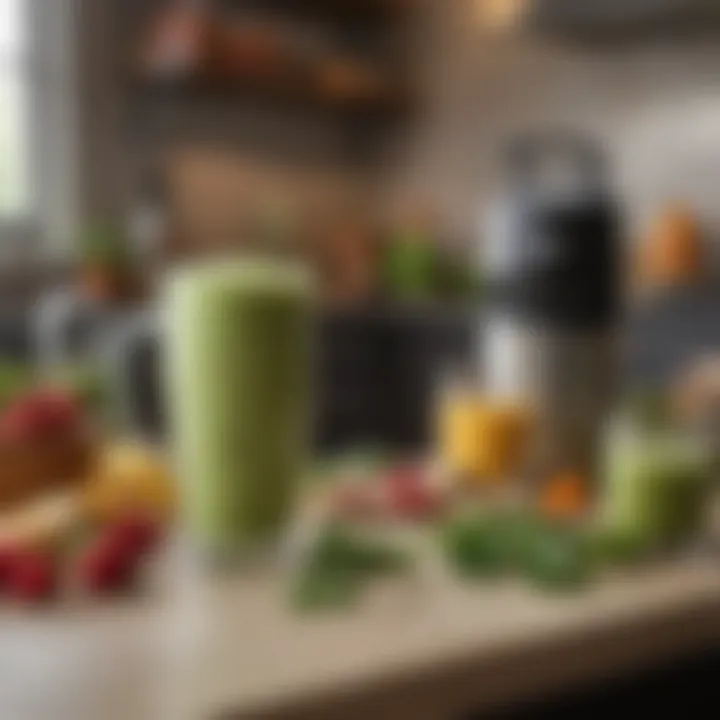 Smoothies and soups created using the Ninja Foodi