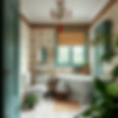 Charming vintage tiles in a classic bathroom setting