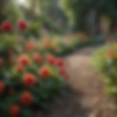 Dahlia Garden Layout Dahlia garden layout demonstrating ideal placement