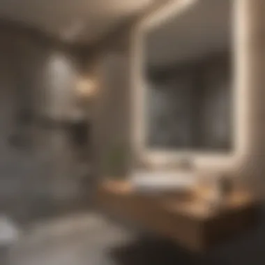 Efficient Fixture Placement for Space Optimization Functional fixture arrangement in a small bathroom for optimal flow