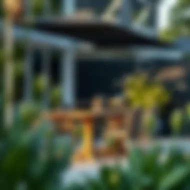 Durability of Outdoor Materials Durable materials used in outdoor dining chairs under natural elements