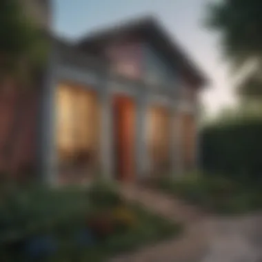 Combination of colors suitable for various architectural styles
