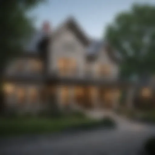 Elegant color palette showcasing exterior paint options for homes