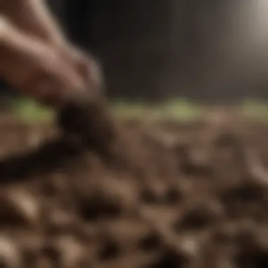 Healthy soil preparation for potatoes