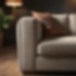 Luxurious fabric selection for upholstery