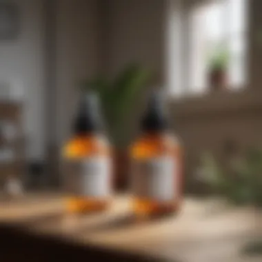 Effective flea treatment products displayed