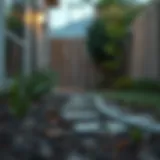 Innovative Drainage Solutions Innovative drainage solution in a backyard