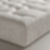 Close-up view of Tempur Supreme Mattress Topper showcasing its material texture
