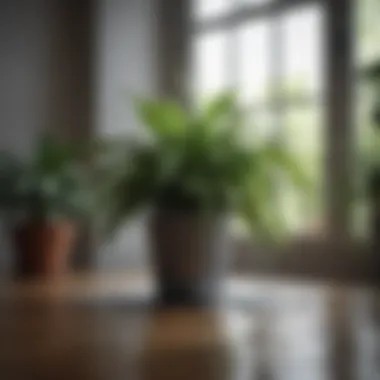 Visual representation of a watering schedule for house plants