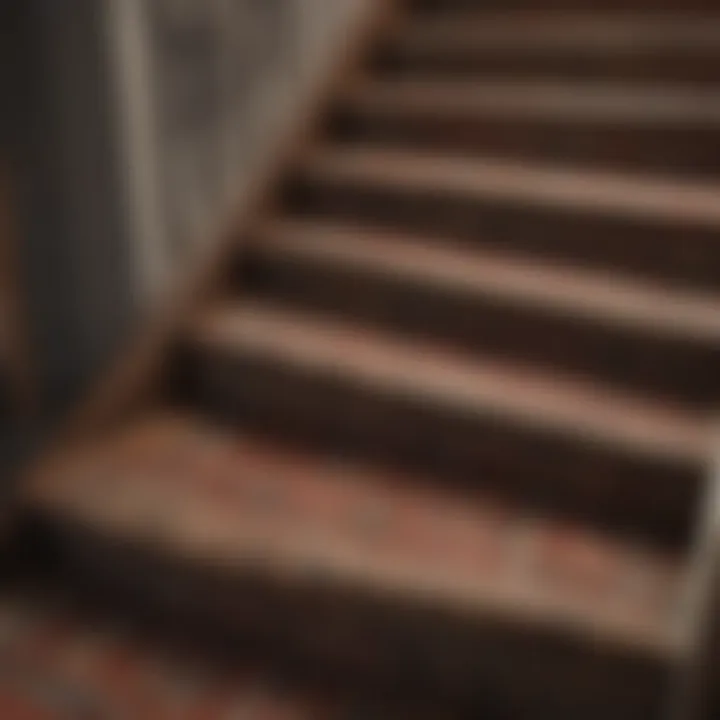 Different carpet materials and textures