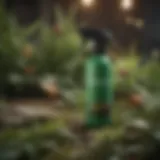 A variety of insect yard sprays on display