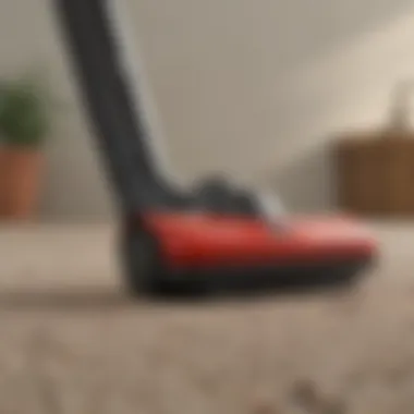 User-friendly cordless vacuum cleaner with ergonomic design