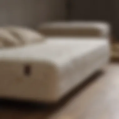 Natural foam mattress with eco-friendly materials