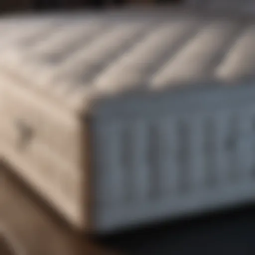 Luxurious hotel style mattress showcasing plush layers