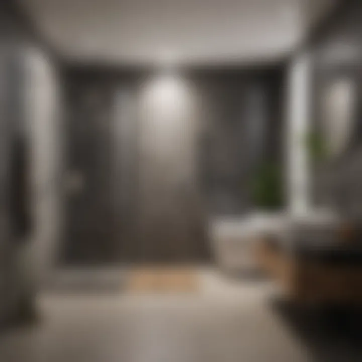 Sustainable bathroom fixtures promoting hygiene and efficiency