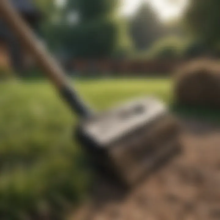 Various tools for effective dethatching