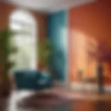 Color palette showcasing various hues and shades